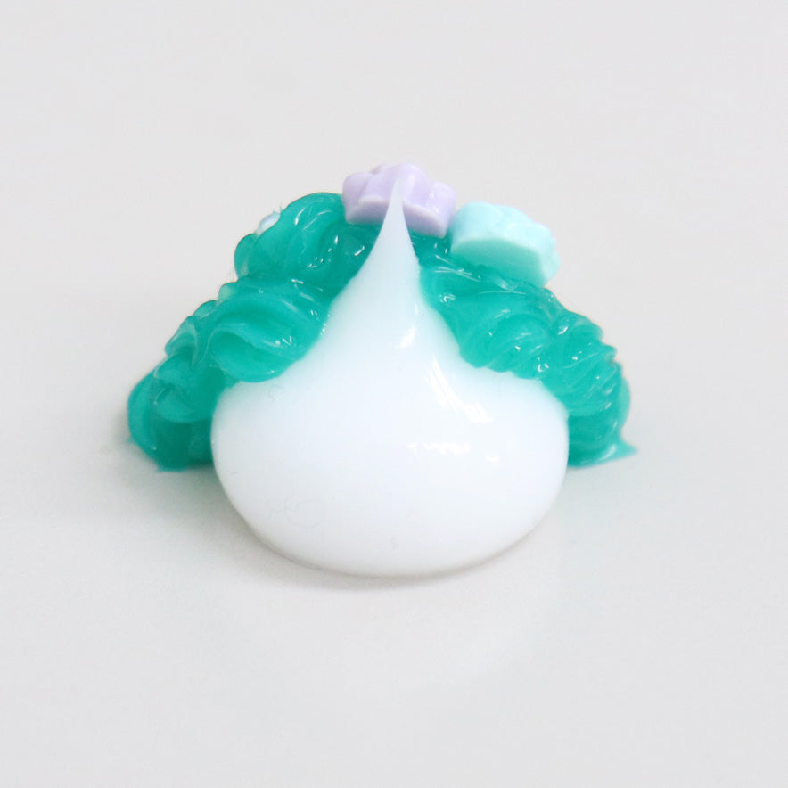 白＆緑／ロイヤルほっぺちゃんシリーズ☆バジル姫ほっぺちゃん／オブジェ