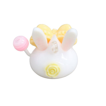 白／ハッピー☆バニーほっぺちゃんめじるしチャーム