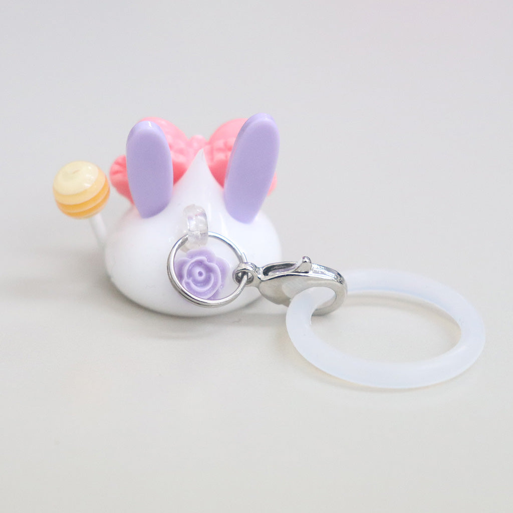 うさぼぼちゃんキーホルダー 福うさぎ さるぼぼ風 ぬいぐるみ ストラップ 全3種 ウサギ 兎 : 暮らし