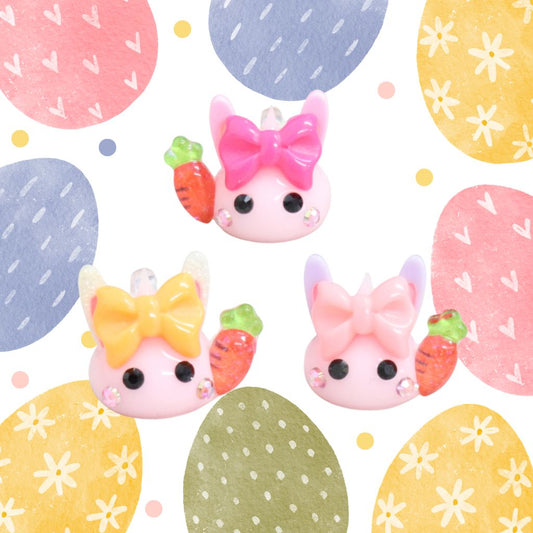 薄ピンク／キャロラビットミニほっぺちゃん／ストラップ