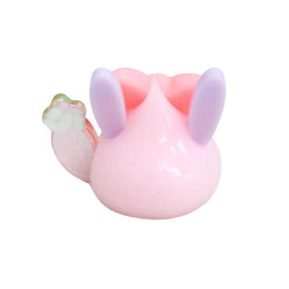 薄ピンク／キャロラビットミニほっぺちゃん／ストラップ