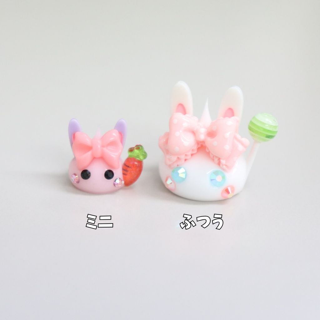 薄ピンク／キャロラビットミニほっぺちゃん／ストラップ