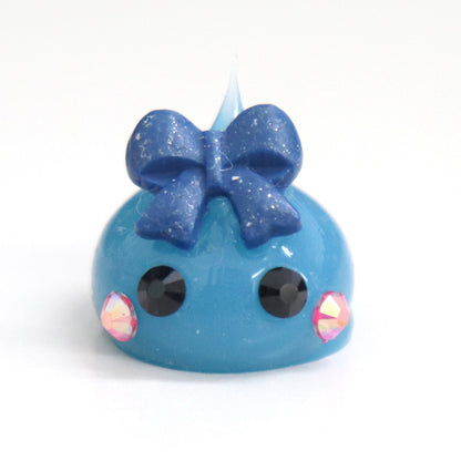 ダーク青／ダスティブルーほっぺちゃんめじるしチャーム