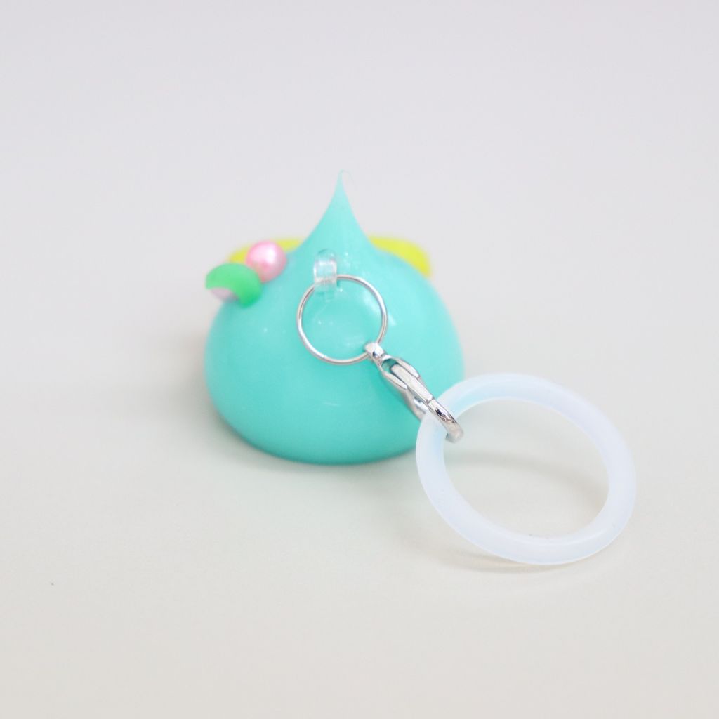 アニメほっぺちゃん　めじるしチャーム　メガネほっぺちゃん