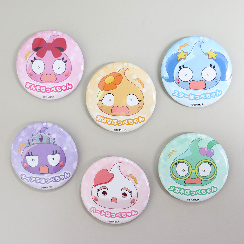 アニメほっぺちゃん　ランダム缶バッジ　ガーディアンズ（全6種）