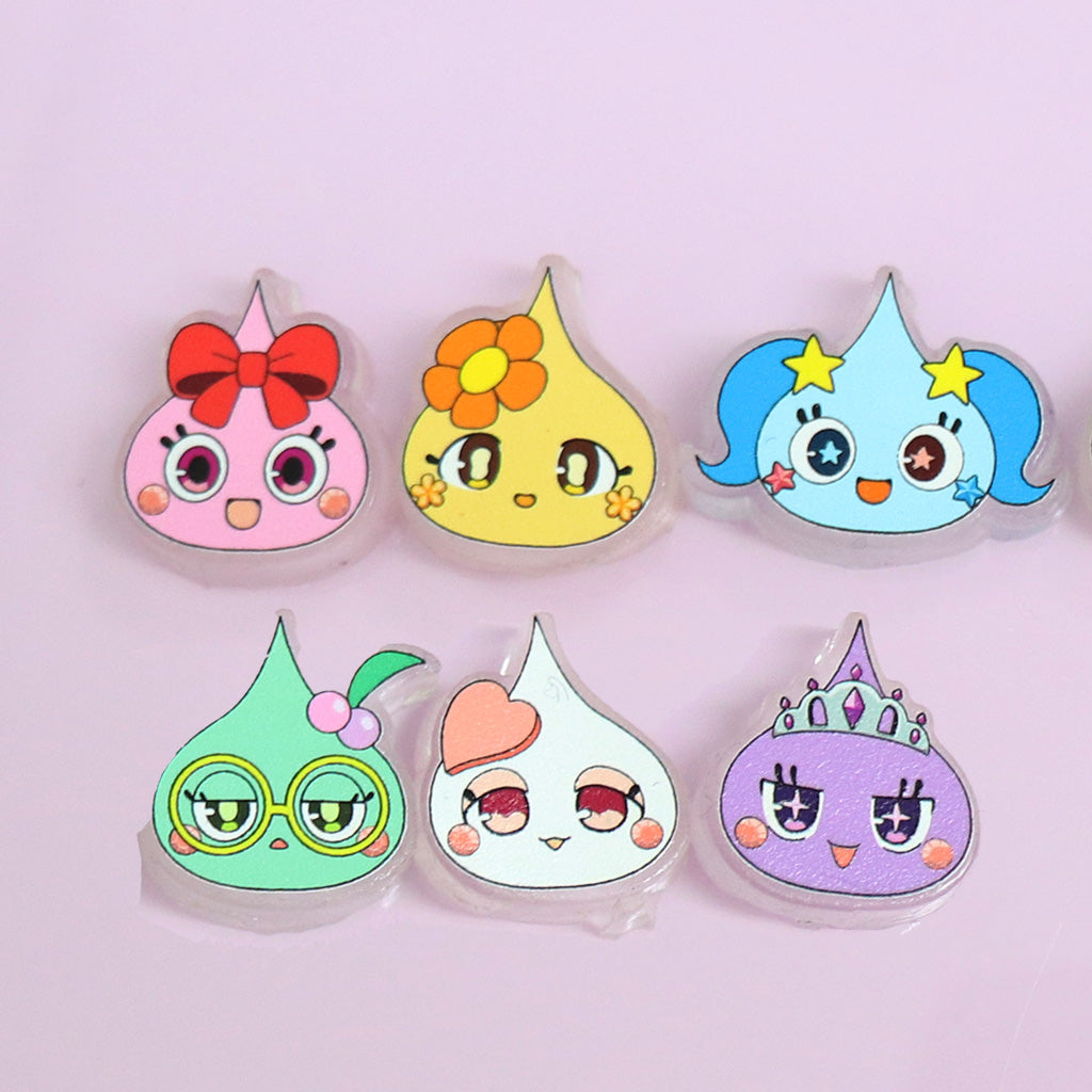 アニメほっぺちゃん　 ぷにっともちもちシール　6個セット