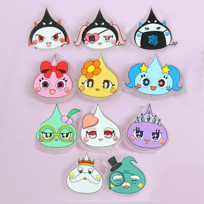 アニメほっぺちゃん　ぷにっともちもちシール　11個セット