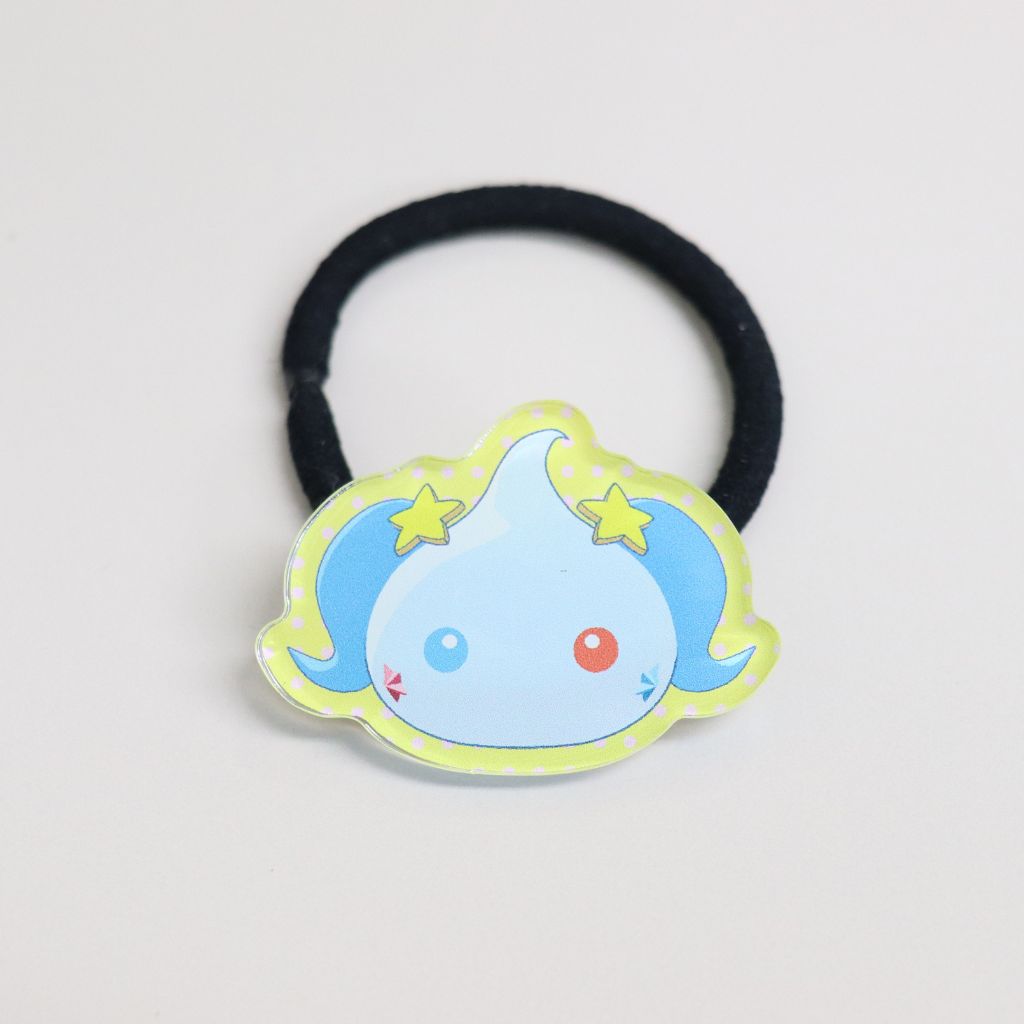 アニメほっぺちゃん　ヘアゴム　スターほっぺちゃん