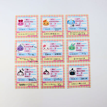 アニメほっぺちゃん　ランダムホログラムシール　キャラクター各種（全9種）