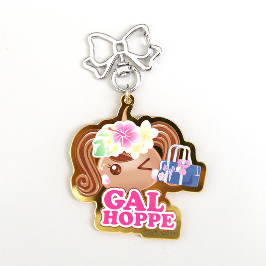 黒ギャルほっぺちゃんアクリルキーホルダー