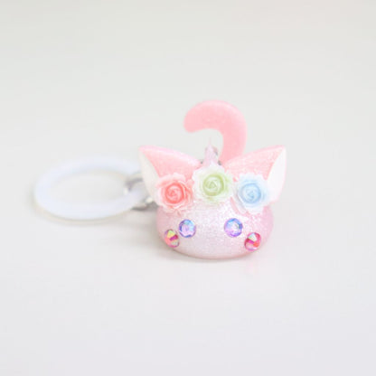 グリッターキャッツめじるしキーホルダー