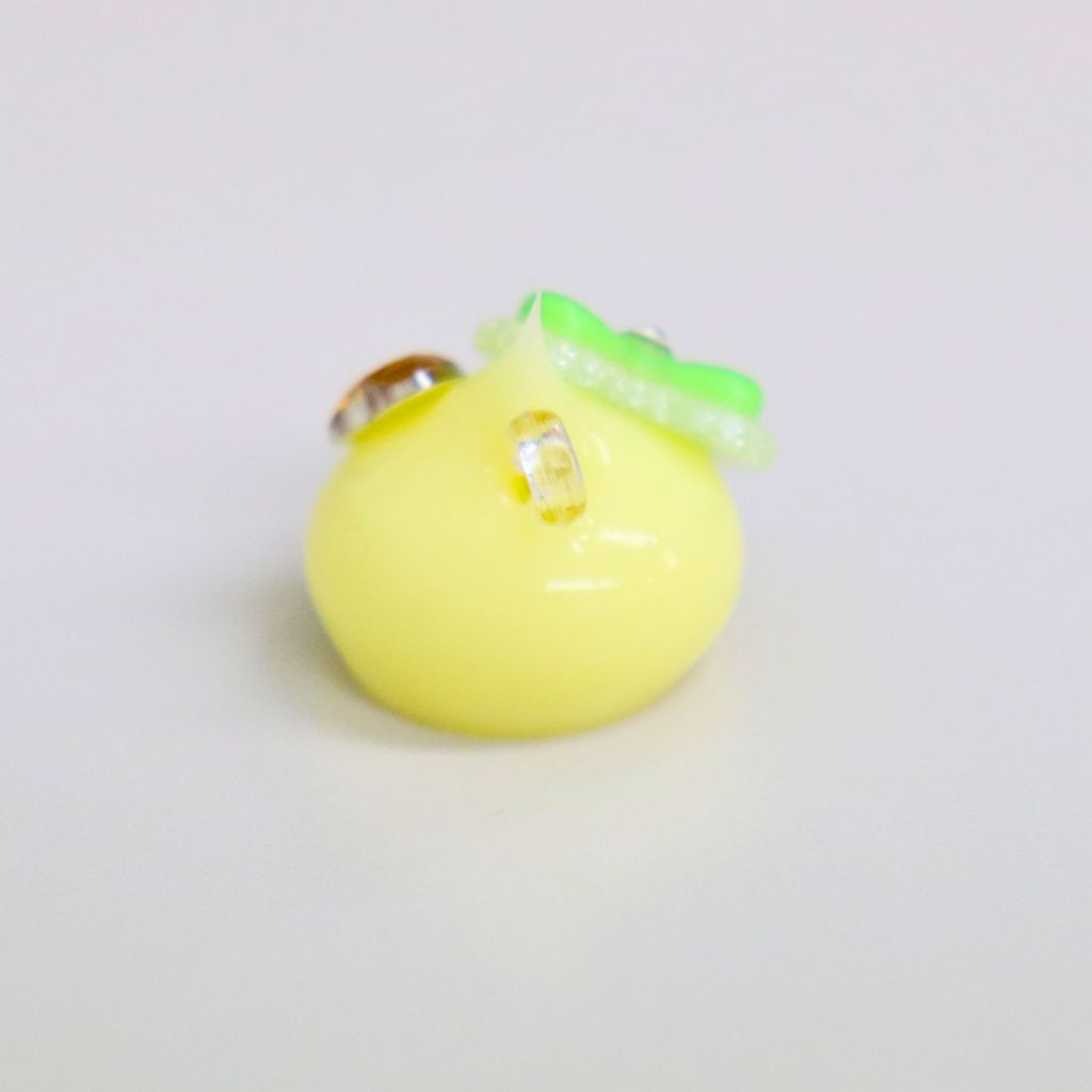ラブリーほっぺちゃん 黄色×緑／ストラップ