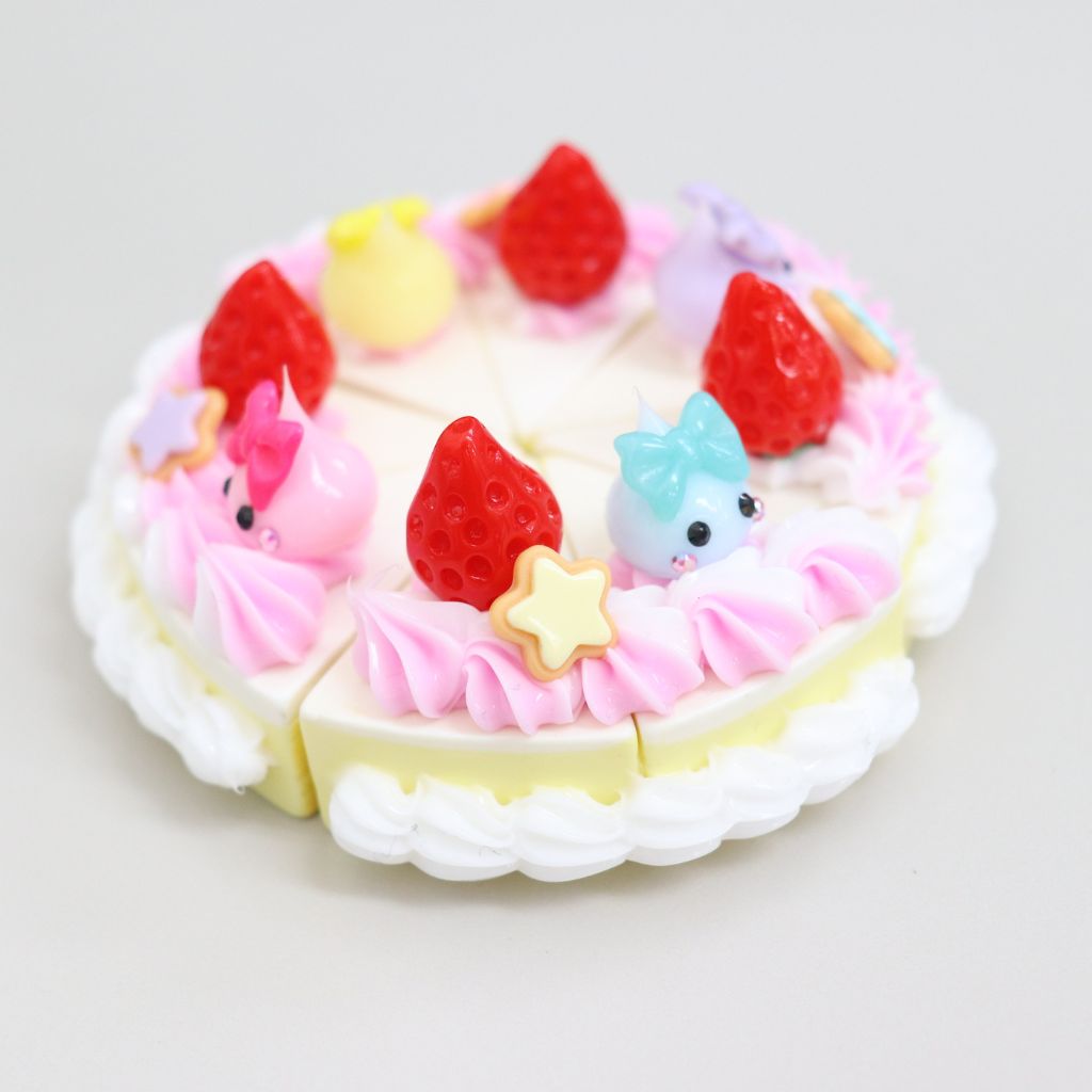 16th特別デコレーションケーキ☆ミニほっぺちゃん乗せショートケーキ／オブジェ