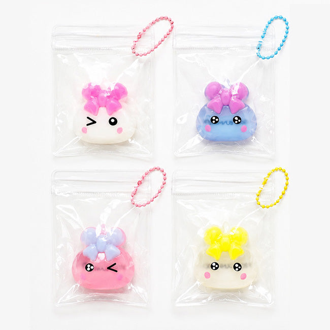 ほっぺちゃんぷにゅっとトレーディングスクイーズキーホルダー/全8種