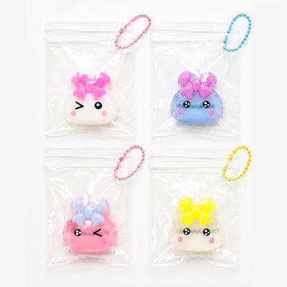 ほっぺちゃんぷにゅっとトレーディングスクイーズキーホルダー/全8種