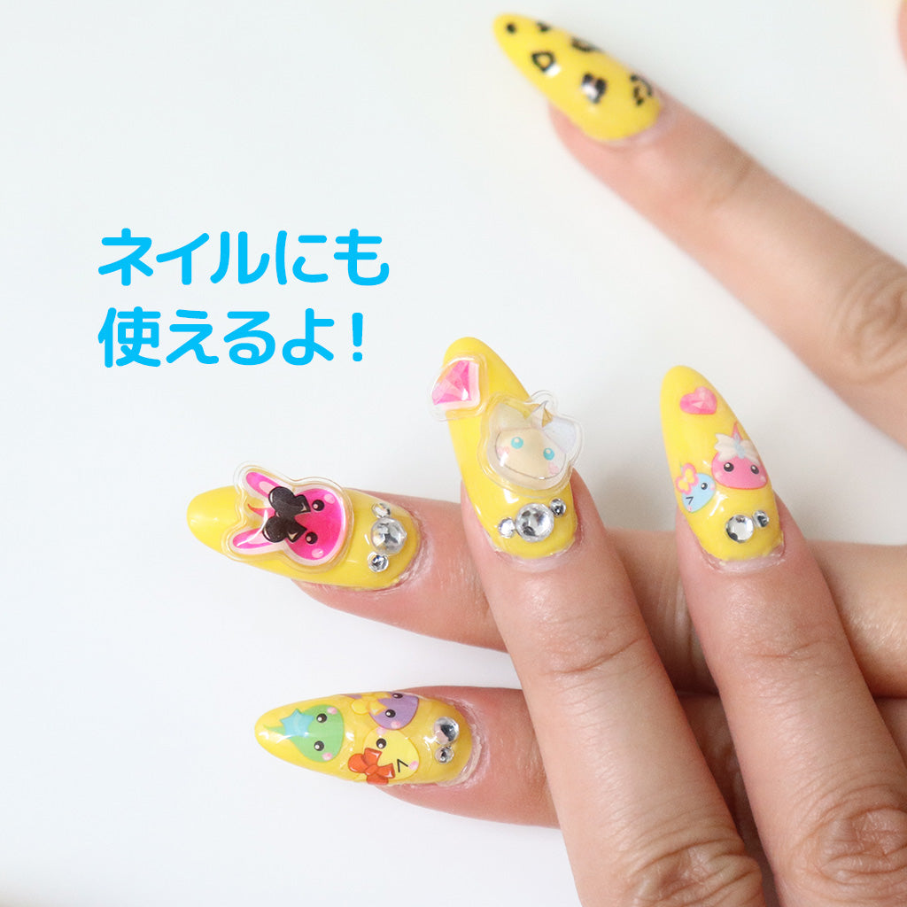 ほっぺちゃんちゅるりんデコプチステッカー/パステル