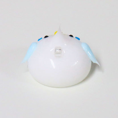 青セキセイインコほっぺちゃん／ストラップ