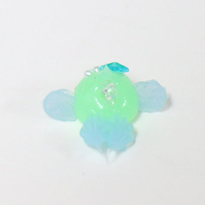 ゆらゆら泳ぐ金魚ほっぺちゃんミニほっぺちゃんストラップ/蓄光
