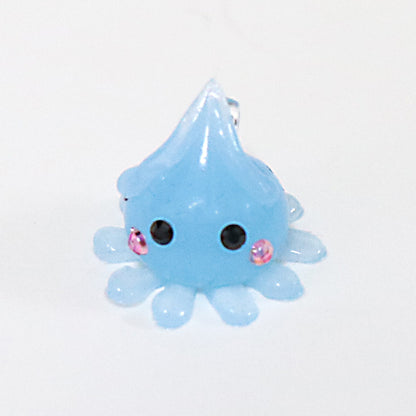 ぷかぷか浮かぶ海の生き物ミニほっぺちゃんストラップ/蓄光