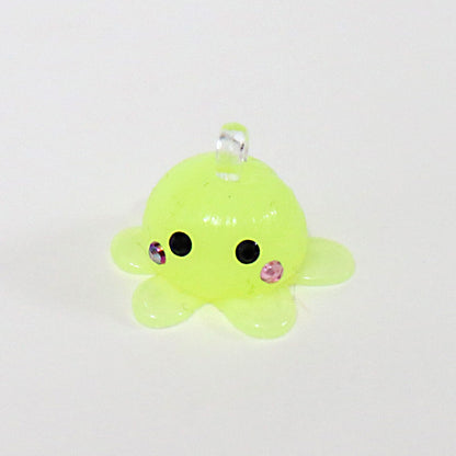 ぷかぷか浮かぶ海の生き物ミニほっぺちゃんストラップ/蓄光