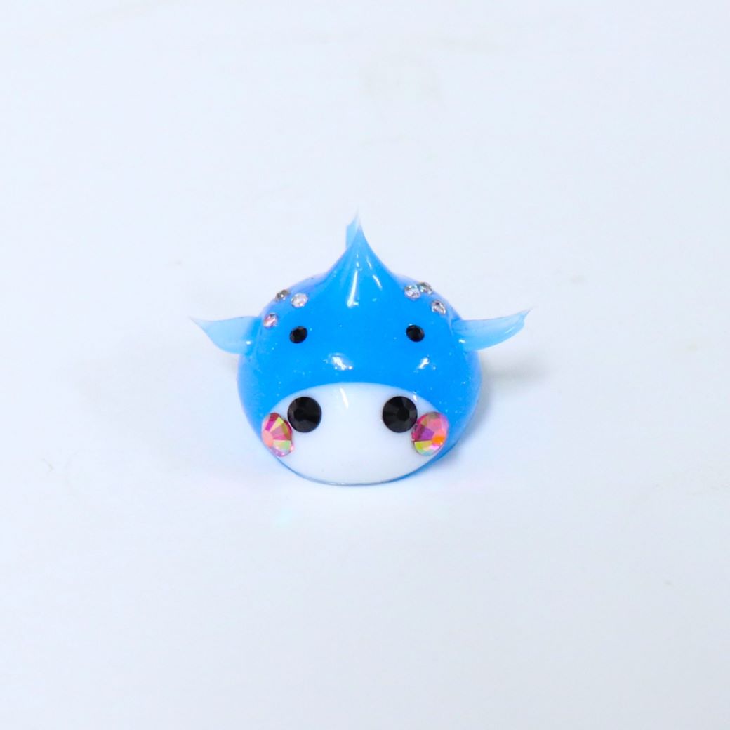 ～海の生き物シリーズ～ジンベエザメほっぺちゃんストラップ