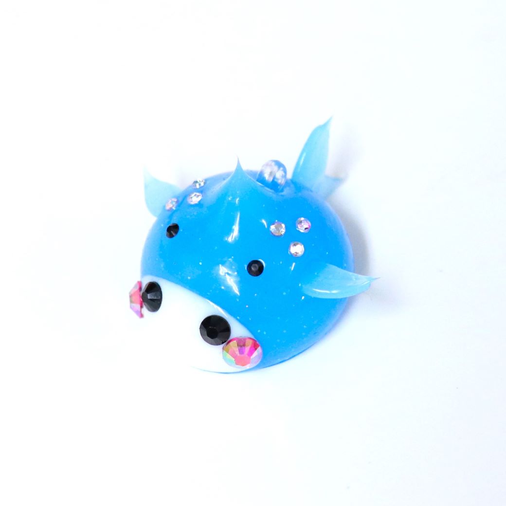 ～海の生き物シリーズ～ジンベエザメほっぺちゃんストラップ