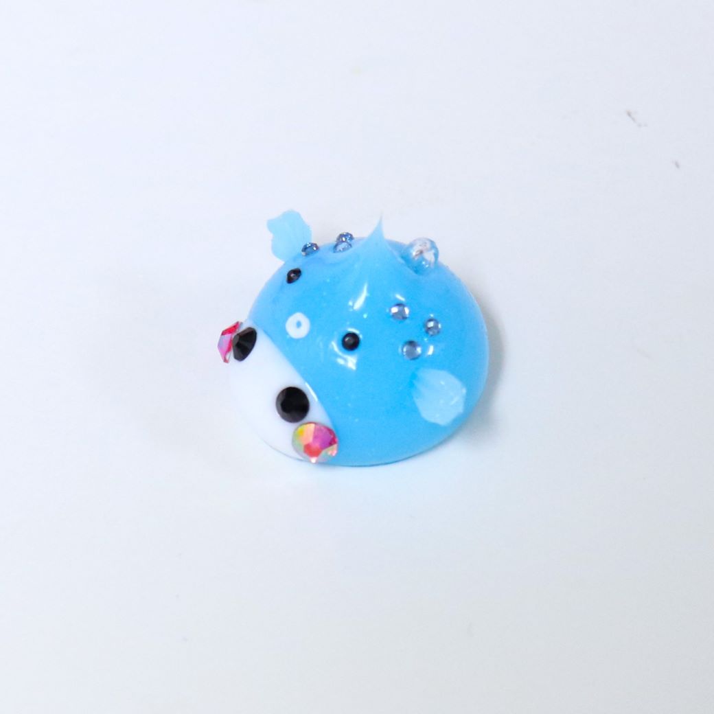 ～海の生き物シリーズ～ふぐほっぺちゃんストラップ