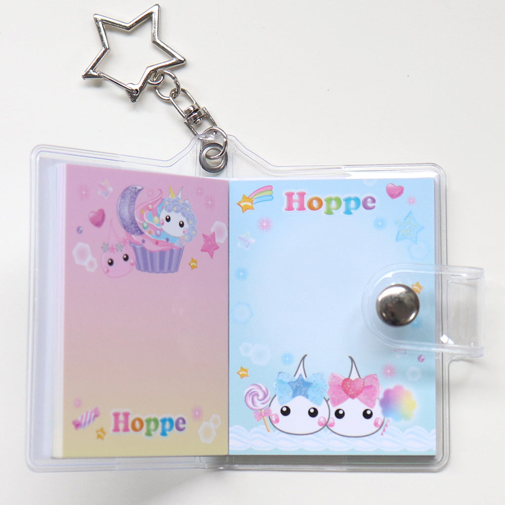 ほっぺちゃんトレーディングシールブックキーホルダー