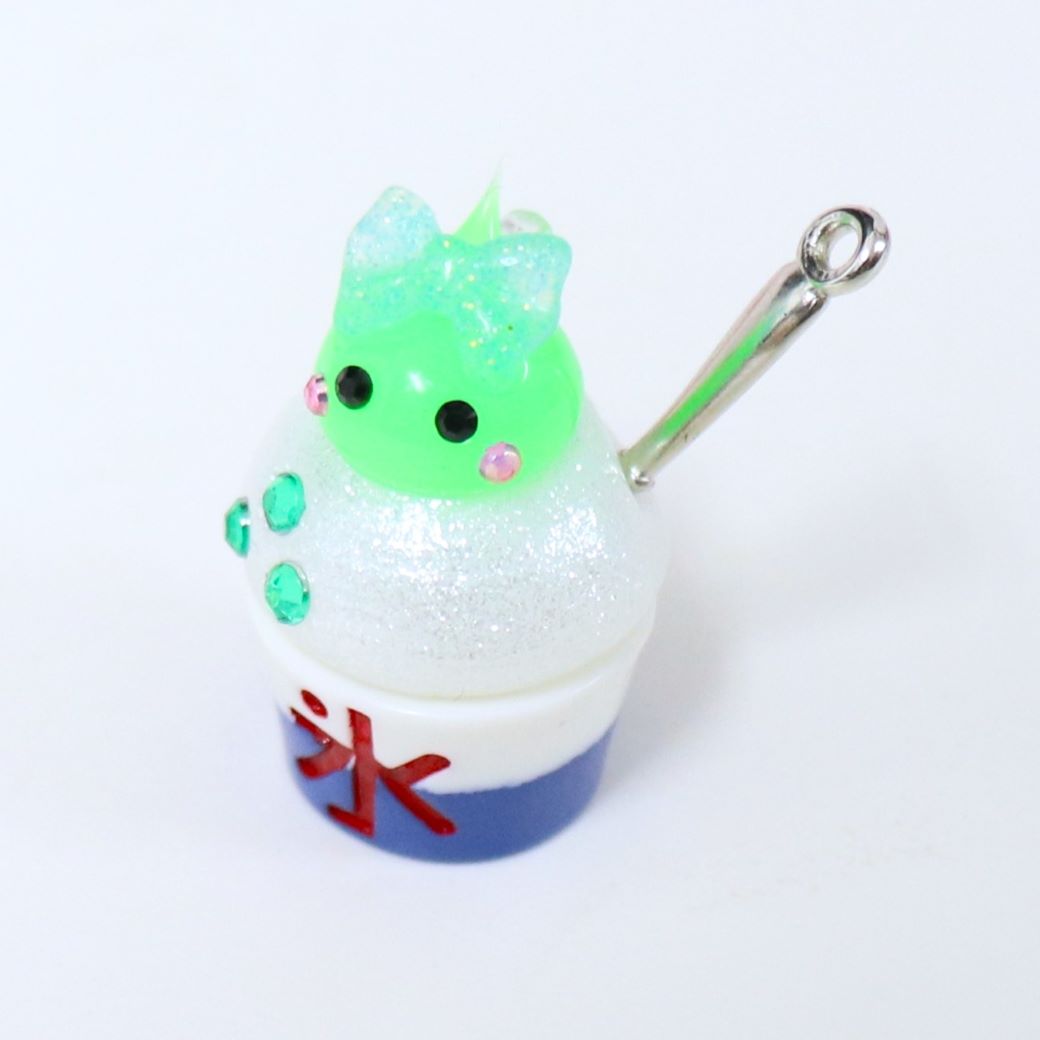 ミニほっぺちゃん乗せふんわりかき氷ストラップ – SUNHOSEKI