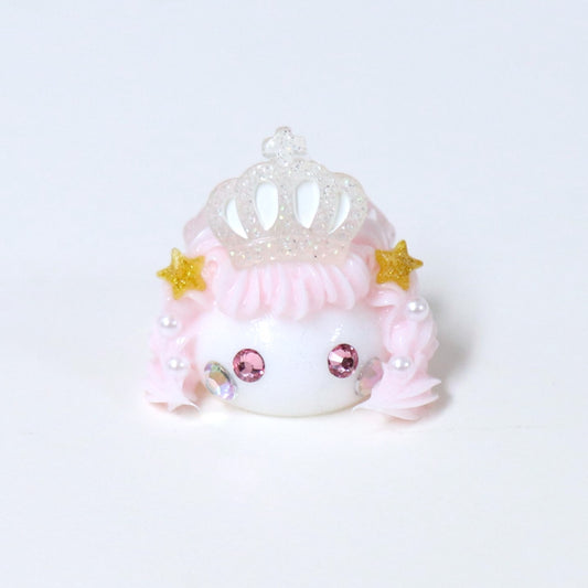 プリンセスシリーズ メロい姫♡うすいぴんくほっぺちゃんストラップ