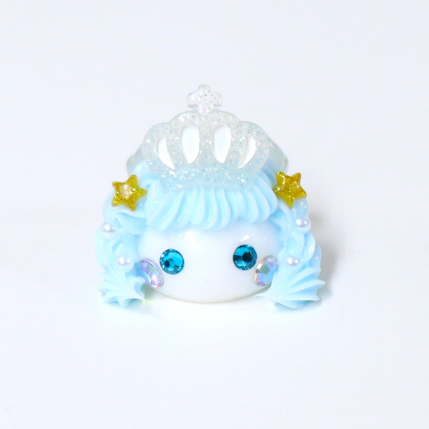 プリンセスシリーズ メロい姫♡うすいあおほっぺちゃんストラップ