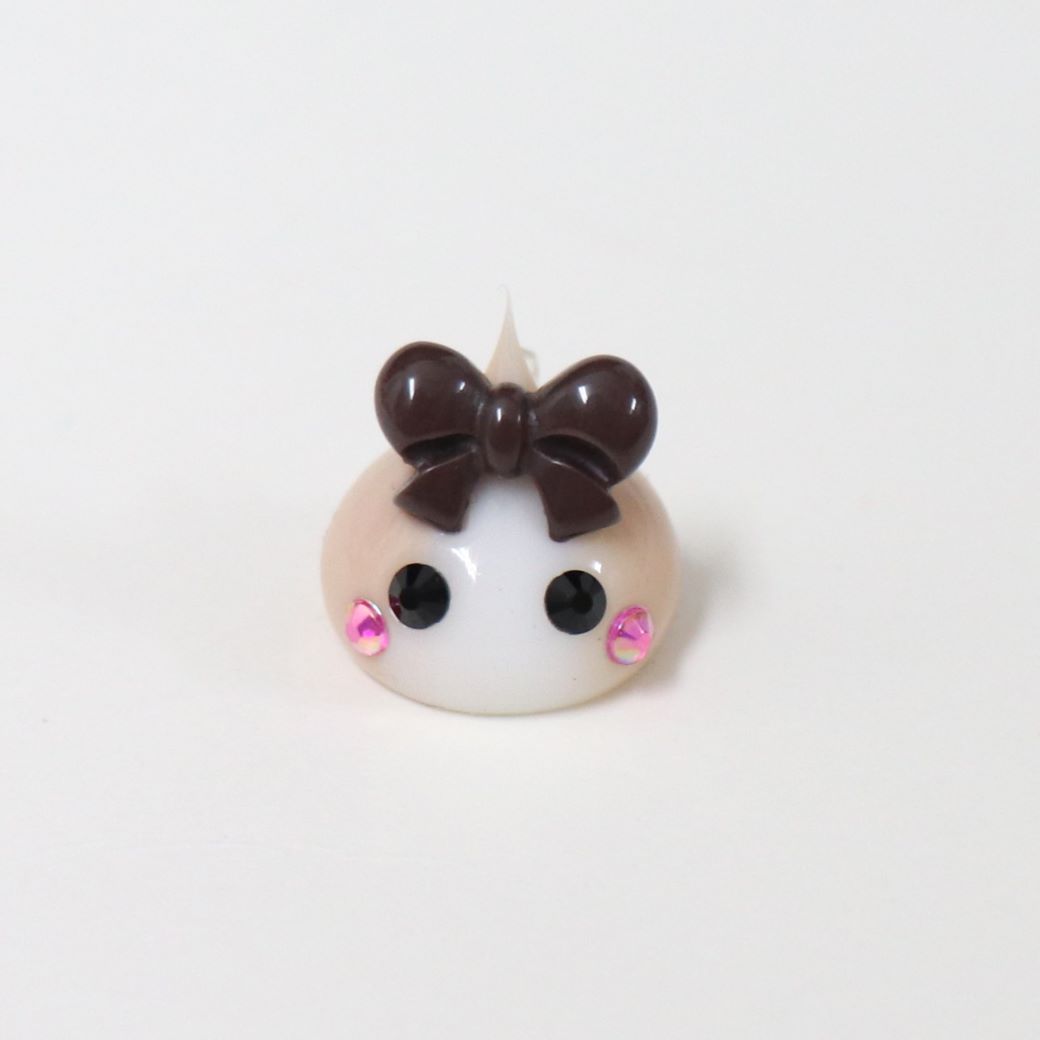 ラテほっぺちゃんめじるしキーホルダー