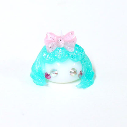 ミントなほっぺちゃんストラップ