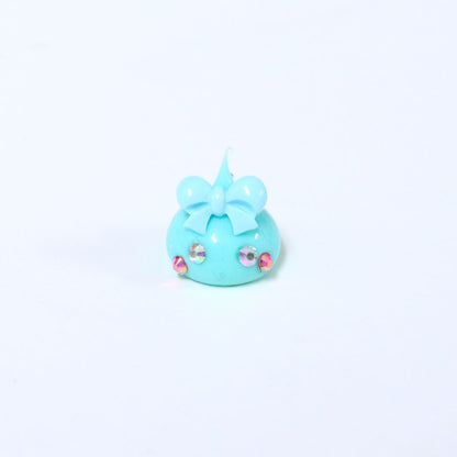 ミントカラーほっぺちゃんめじるしキーホルダー