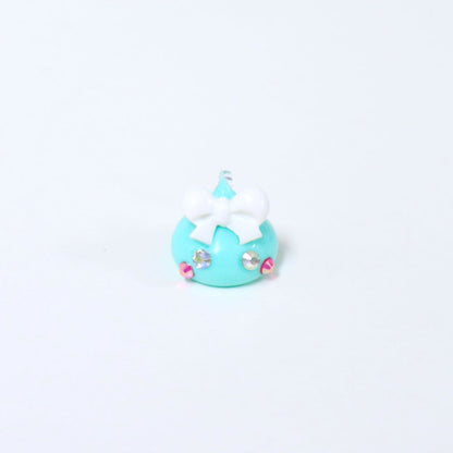 ミントカラーほっぺちゃんめじるしキーホルダー