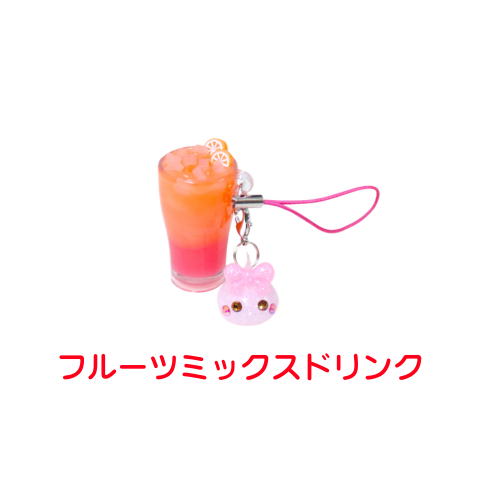 選べるドリンクほっぺちゃんストラップ／全6種