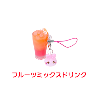 選べるドリンクほっぺちゃんストラップ／全6種