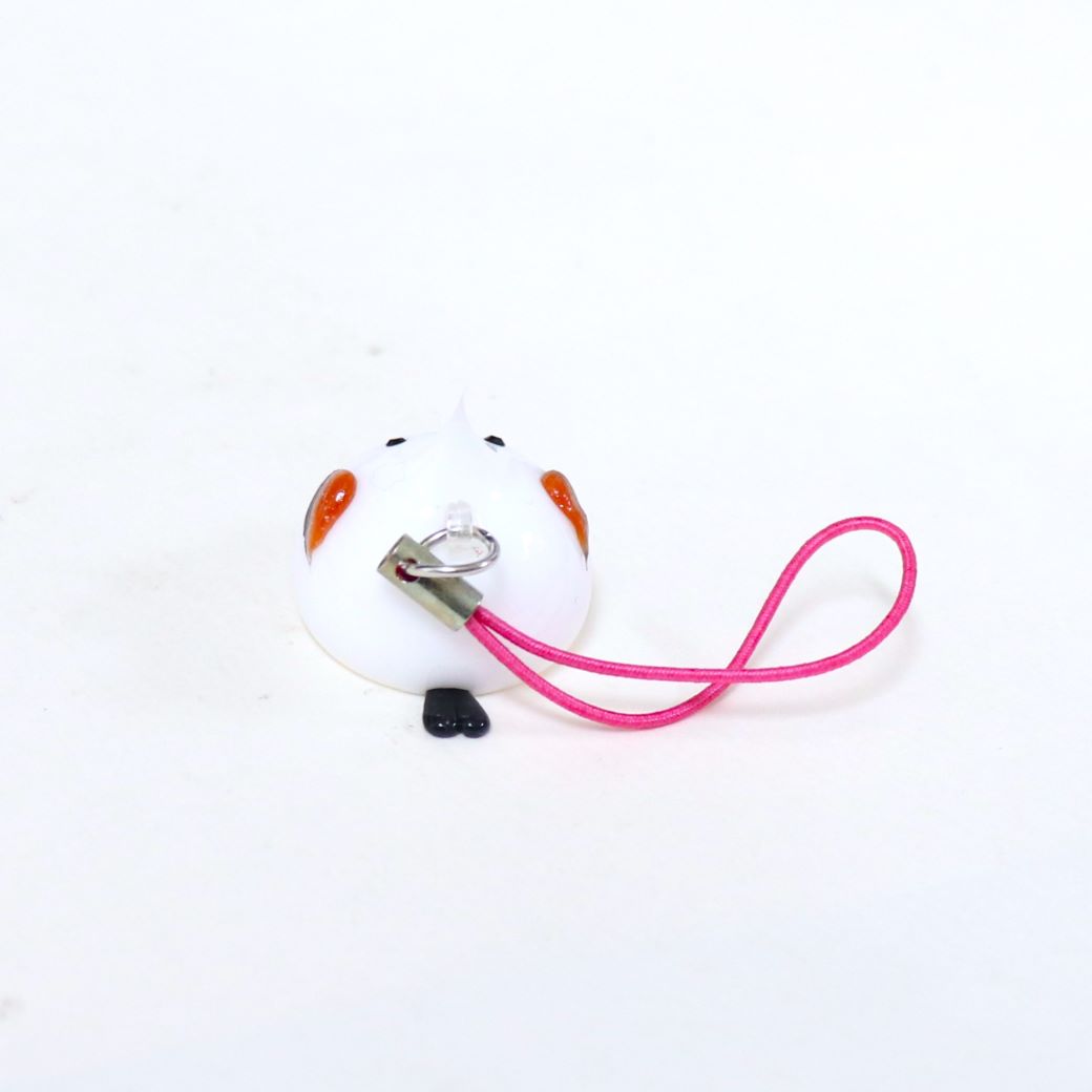 北海道／シマエナガデカほっぺちゃんストラップ