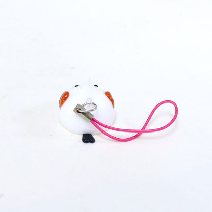 北海道／シマエナガデカほっぺちゃんストラップ