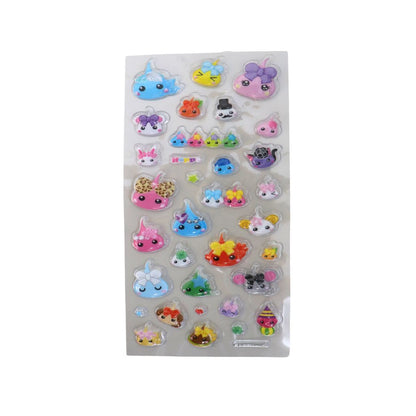 A-4／つるんドロップシール／ほっぺちゃんイラスト①