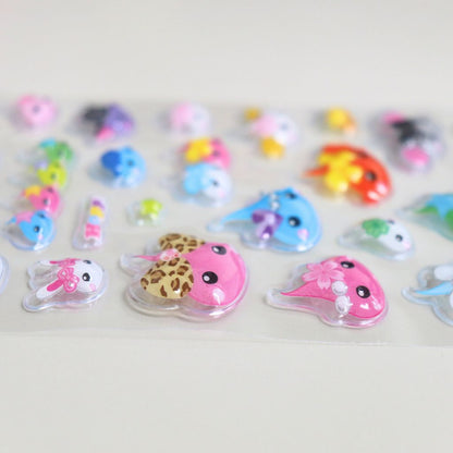 A-4／つるんドロップシール／ほっぺちゃんイラスト①