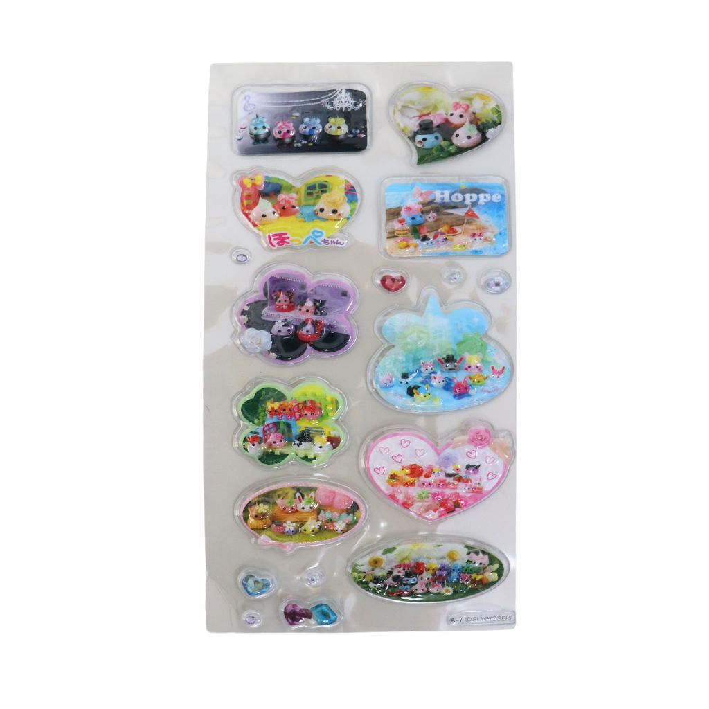 A-7／つるんドロップシール／ほっぺ集合