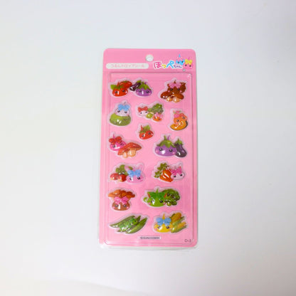 D-3／つるんドロップシール／ベジほっぺちゃん