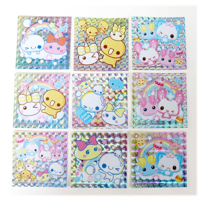 ほっぺちゃん×平成ファンシーキャラクターズ　ブラインドホログラムステッカー／全9種ランダム