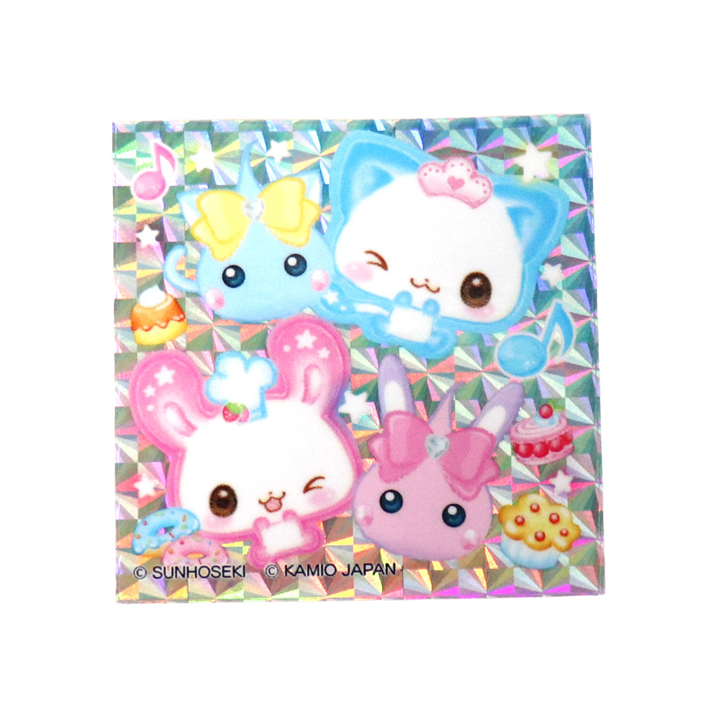 ほっぺちゃん×平成ファンシーキャラクターズ　ブラインドホログラムステッカー／全9種ランダム