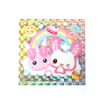 ほっぺちゃん×平成ファンシーキャラクターズ　ブラインドホログラムステッカー／全9種ランダム