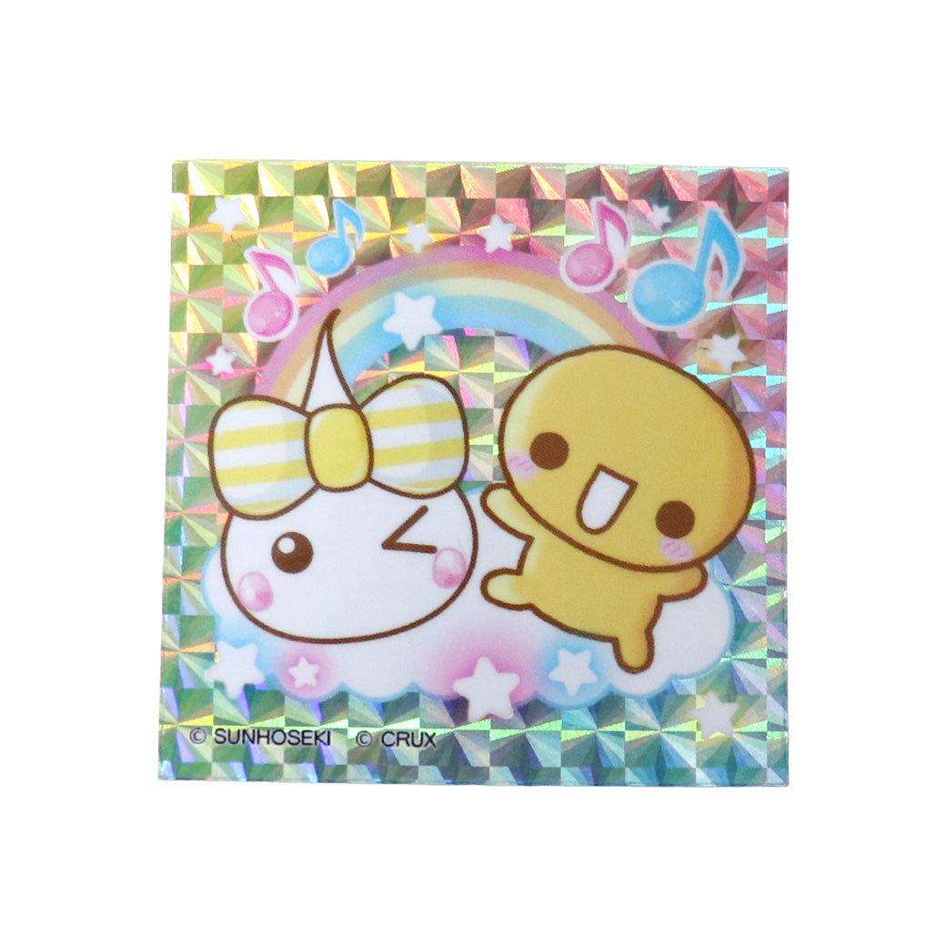 ほっぺちゃん×平成ファンシーキャラクターズ　ブラインドホログラムステッカー／全9種ランダム