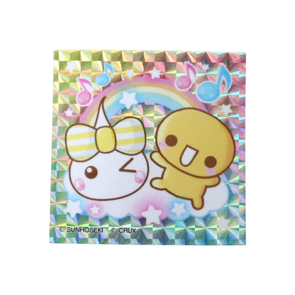 ほっぺちゃん×平成ファンシーキャラクターズ　ブラインドホログラムステッカー／全9種ランダム