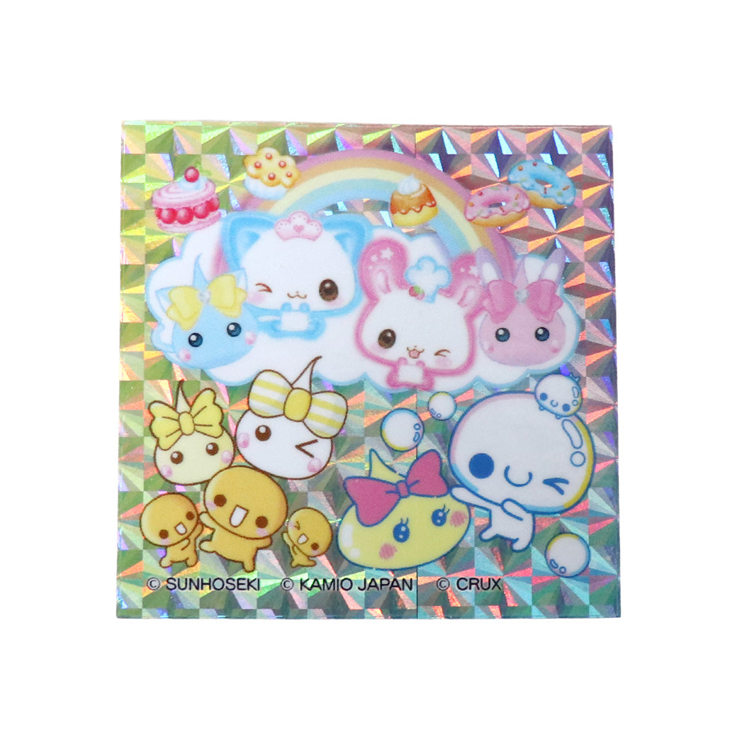 ほっぺちゃん×平成ファンシーキャラクターズ　ブラインドホログラムステッカー／全9種ランダム