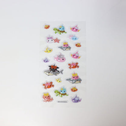 D-2／立体シール／マリンほっぺちゃん